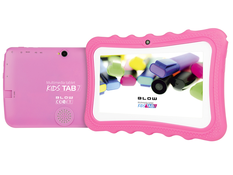Tablet KidsTAB7 BLOW różowy etui 2MP 2GB